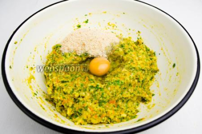 Пшённые котлеты с морковью и шпинатом